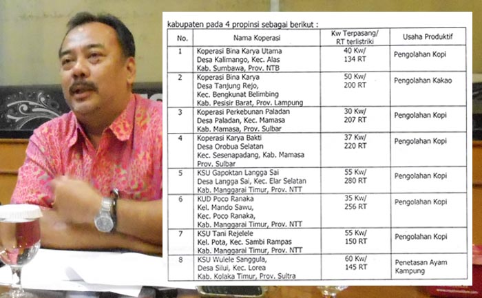 Deputi Produksi Kemenkop UKM Dukung Koperasi Bangun Listrik Mandiri PLTMH